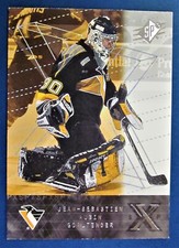 2000-01 Upper Deck SPx Hockey JEAN-SEBASTIEN AUBIN Card #55 NM/MT ~  Penguins