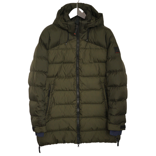 Women Bogner FIRE & ICE Ski Jacket Parka Green Down L UK14 EU42 US12 VAP177