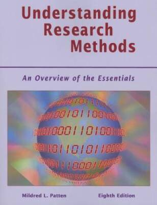 Understanding Research Methods: An Overview of the Essentials - Paperback - GOOD