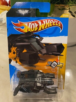 「ダークナイト」 HOT WHEELS THE DARK KNIGHT BATMOBILEのレビュー！祝トレハン化のTUMBLERが