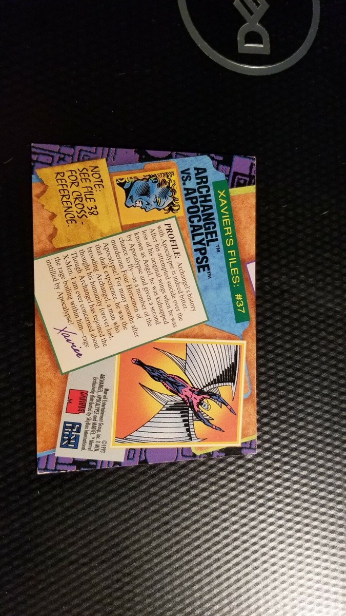 1993 Marvel ARCHANGEL X-MEN Warren Kenneth Worthington II