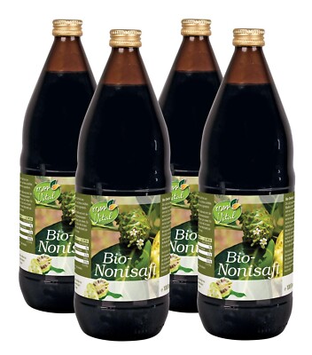 KOPP Vital  Bio-Nonisaft Karton mit 4 x 1l aus biologisch kontrolliertem Anbau 