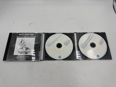 Software GE MAC 5500 PATIENT CARDIAC ECG/EKG CARDIOGRAPH MONITOR CD Manual 12SL