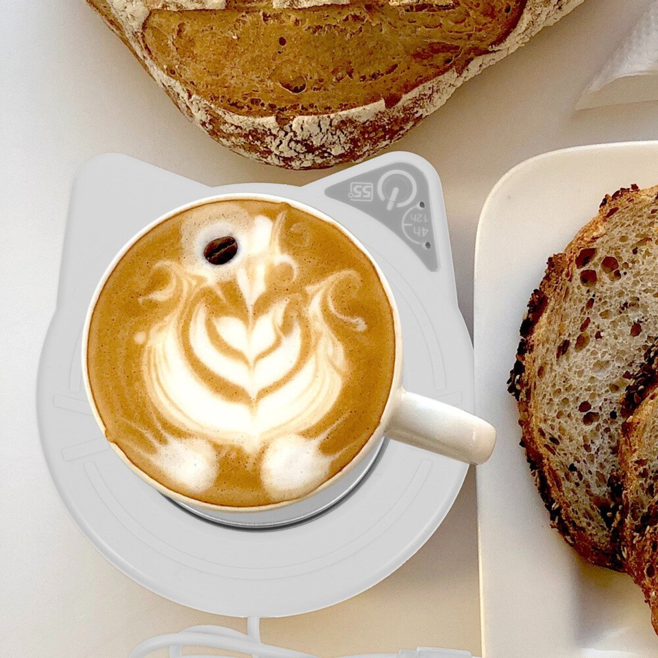 Heating Coaster Best Mug Warmer Candle Heater Plate Desk Mug Warmer eBay