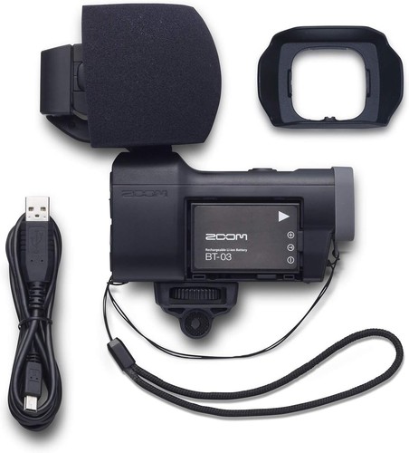 ZOOM Handy Video Camera Recorder HD Video + 4 Track Audio Q8 W/Box - Picture 6 of 12