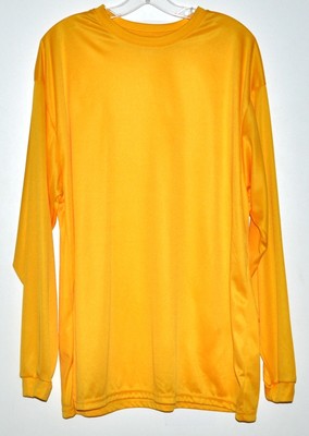 C2 Sport Performance Yellow Gold Dri-Fit Long Sleeve Shirt Sz 3XL NWOT | eBay