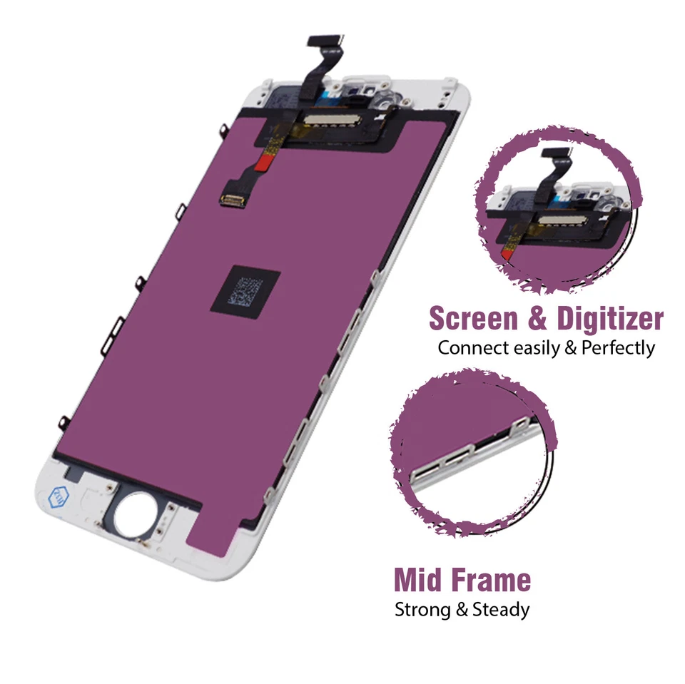 Screen Replacement for iPhone 5 White LCD Display with Toolkit A1428 A1429 A1442 - Image 3 of 4