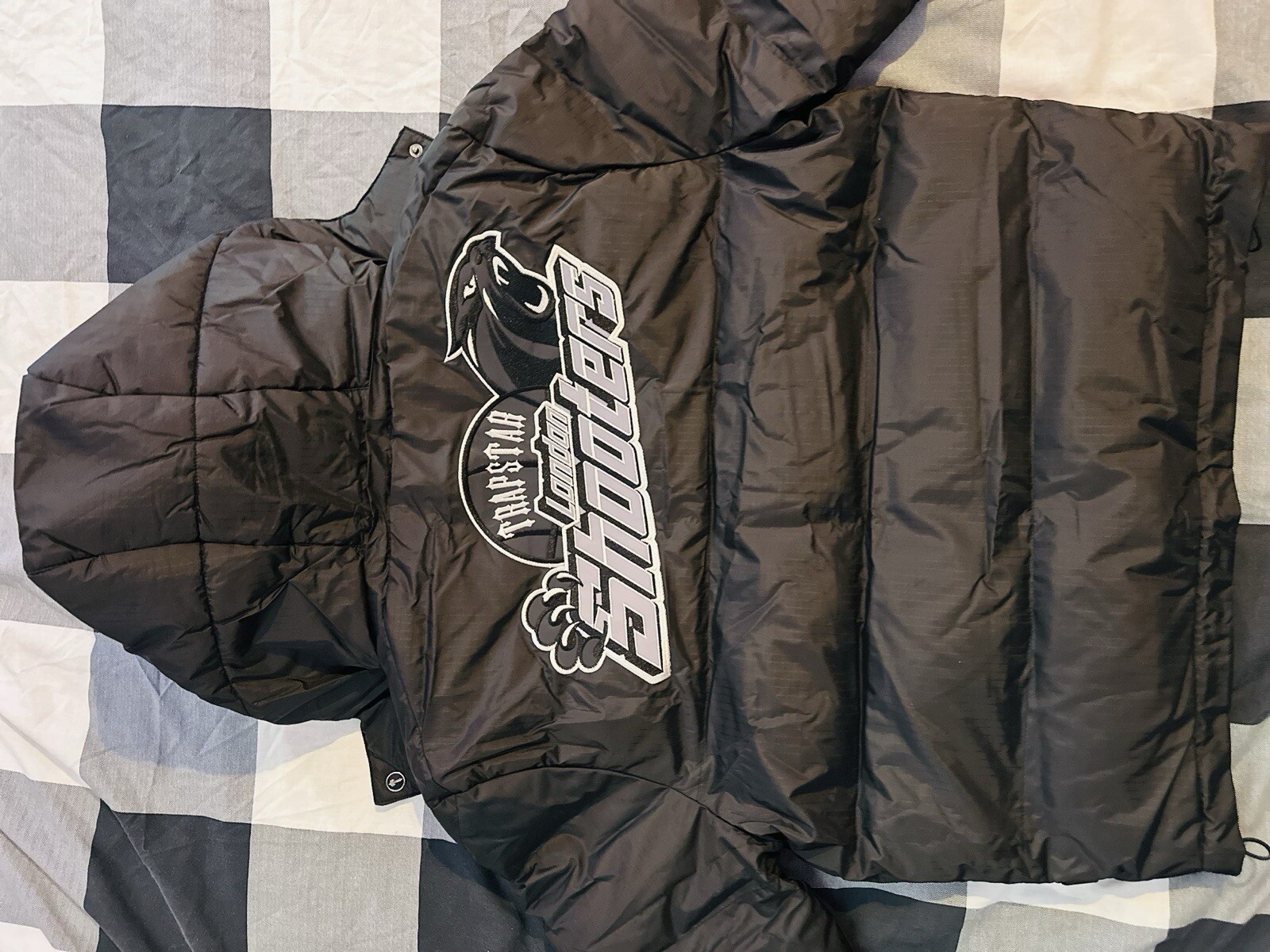 trapstar london shooters jacket, Black, Size Small, Brand new