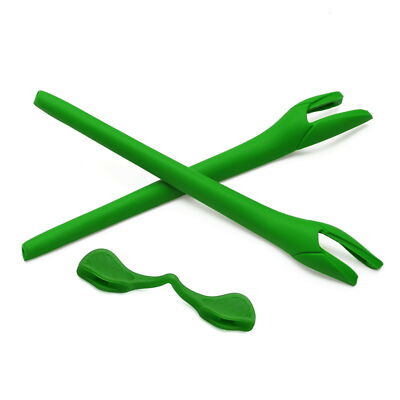 Green Rubber Replacement EarSocks & Nose Pads For-Oakley Radar EV Path Sunglass