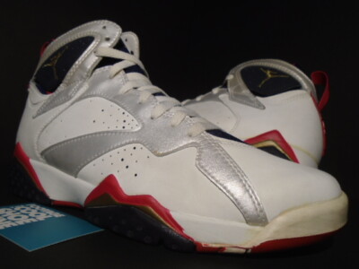 navy blue jordan 7