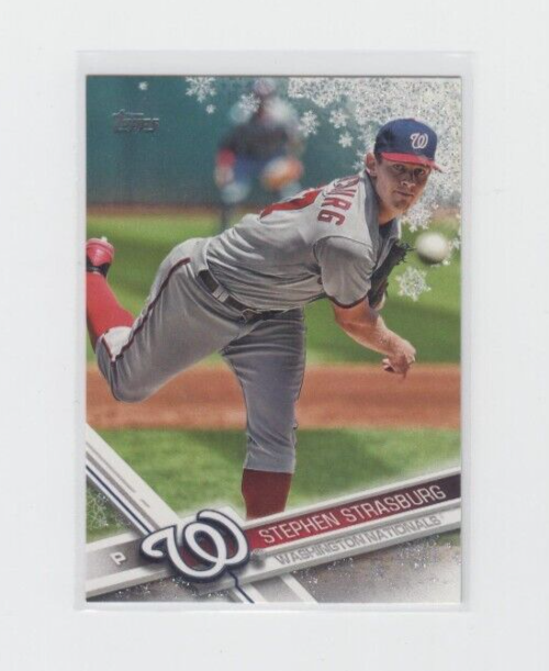 2017 Topps Stephen Strasburg Metallic Snowflakes #HMW146 Nationals