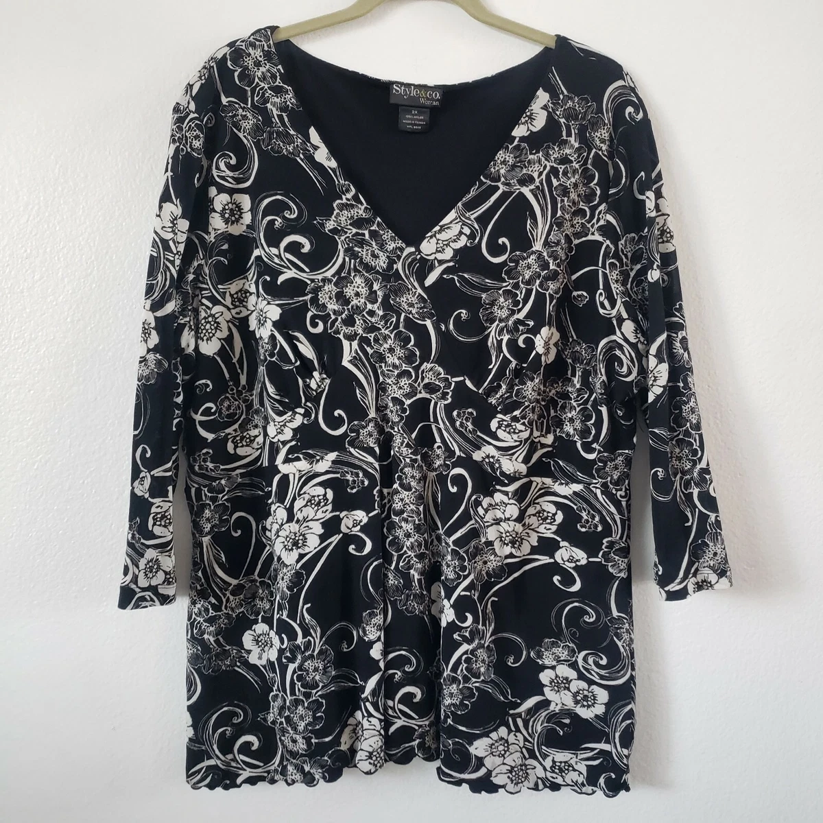 Empire waist tunic tops plus size cheap