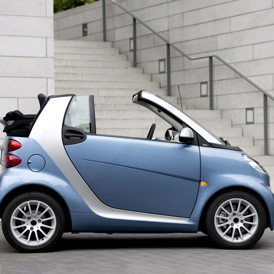 FÜR SMART FORTWO 451 CABRIO COUPE 07-14 SCHWARZ LED SEITENBLINKER BLINKER SMOKED - Bild 4 von 4