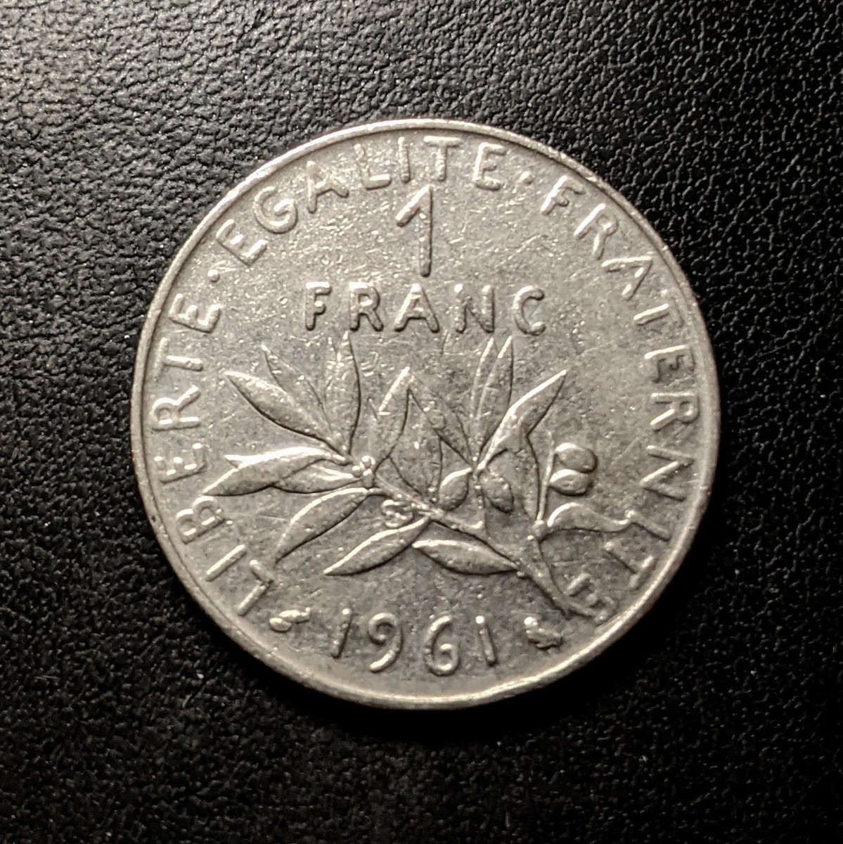 1961 Republic Francais FRANCE 1 FRANC - International French