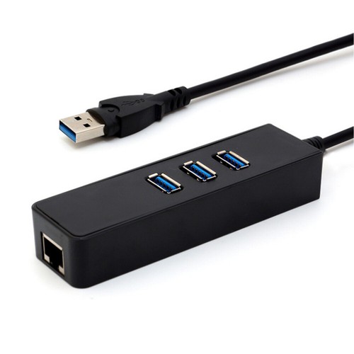 USB 3.0 Hub 10/1000Mbps Gigabit Ethernet Adapter USB to RJ45 Lan Network Super - Picture 11 of 11