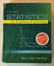 Statistics for Engineers and Scientists - Hardcover - 4th Edition- Navidi