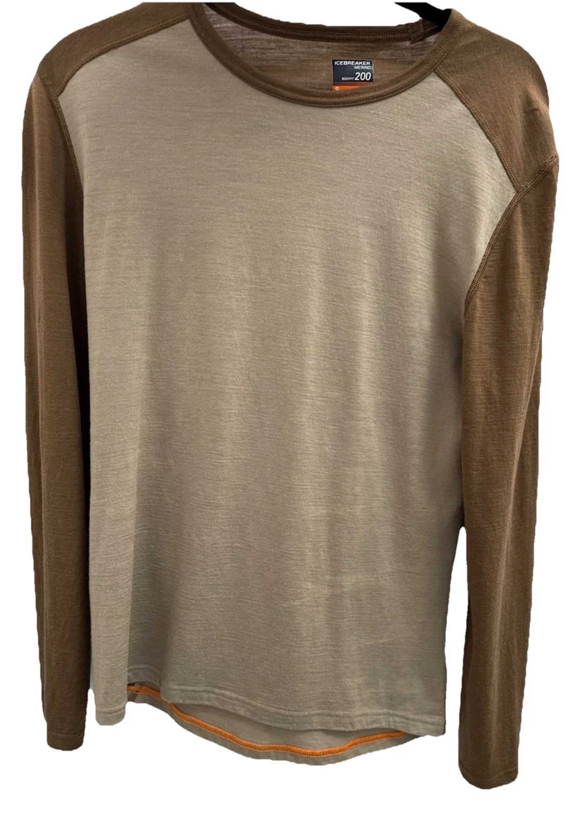 Icebreaker Shirt Mens S Tan Brown Bodyfit 200 Merino Wool Baselayer Outdoor Hike
Opens in a new wind