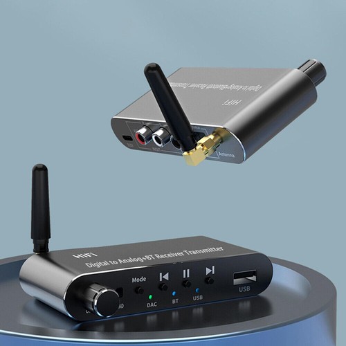 4 in 1 Bluetooth 5.1 Digital to Analog RCA Audio Adapter Receiver Transmitter - Afbeelding 8 van 12