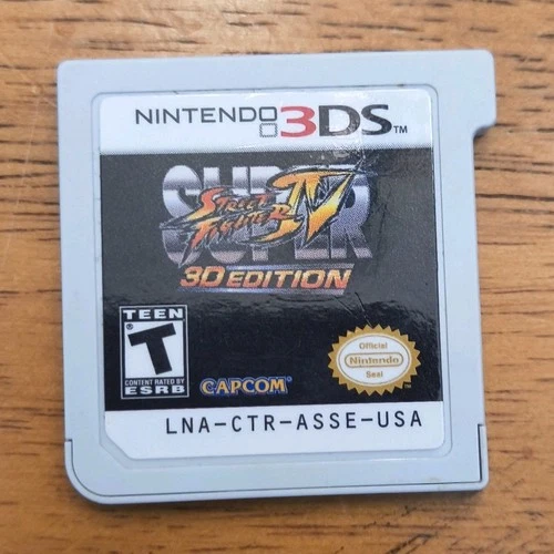 Nintendo Street Fighter IV 3D Edition Nintendo 3DS Fighting Capcom NTSC-U/C T