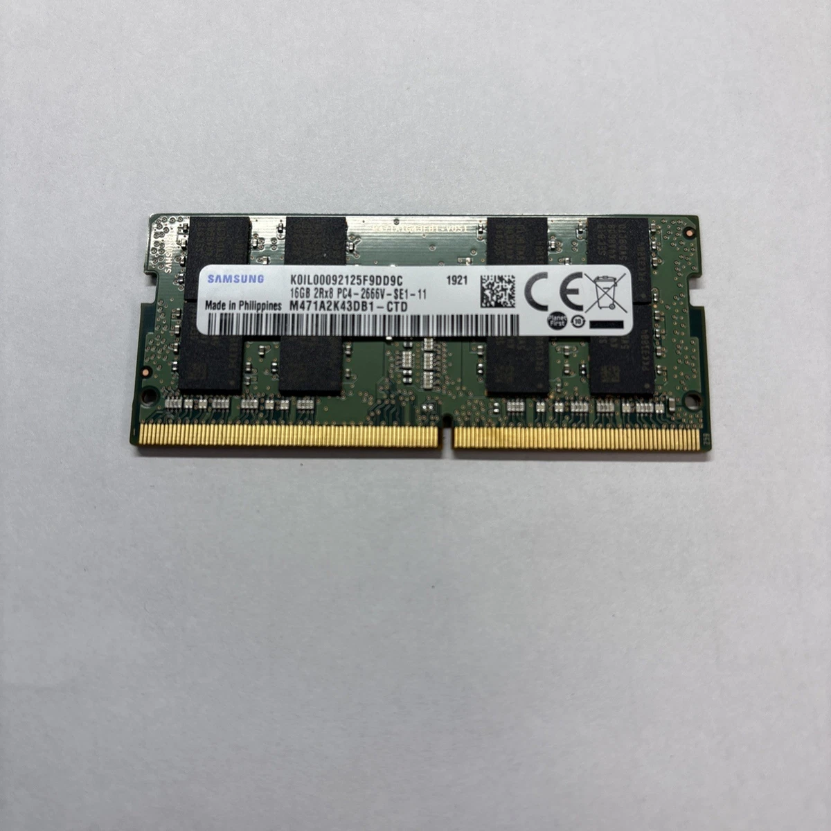 Samsung DDR4 SDRAM 16 GB Total Capacity Memory (RAM) for sale | eBay