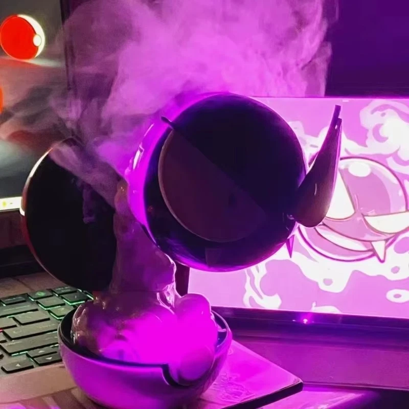 Anime Humidificador Gastly Pokemon Agua Spray Purificador de Aire de Escritorio Foto 2 de 4