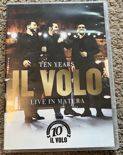 TEN YEARS IL VOLO - LIVE IN MATERA (DVD, 2019)
