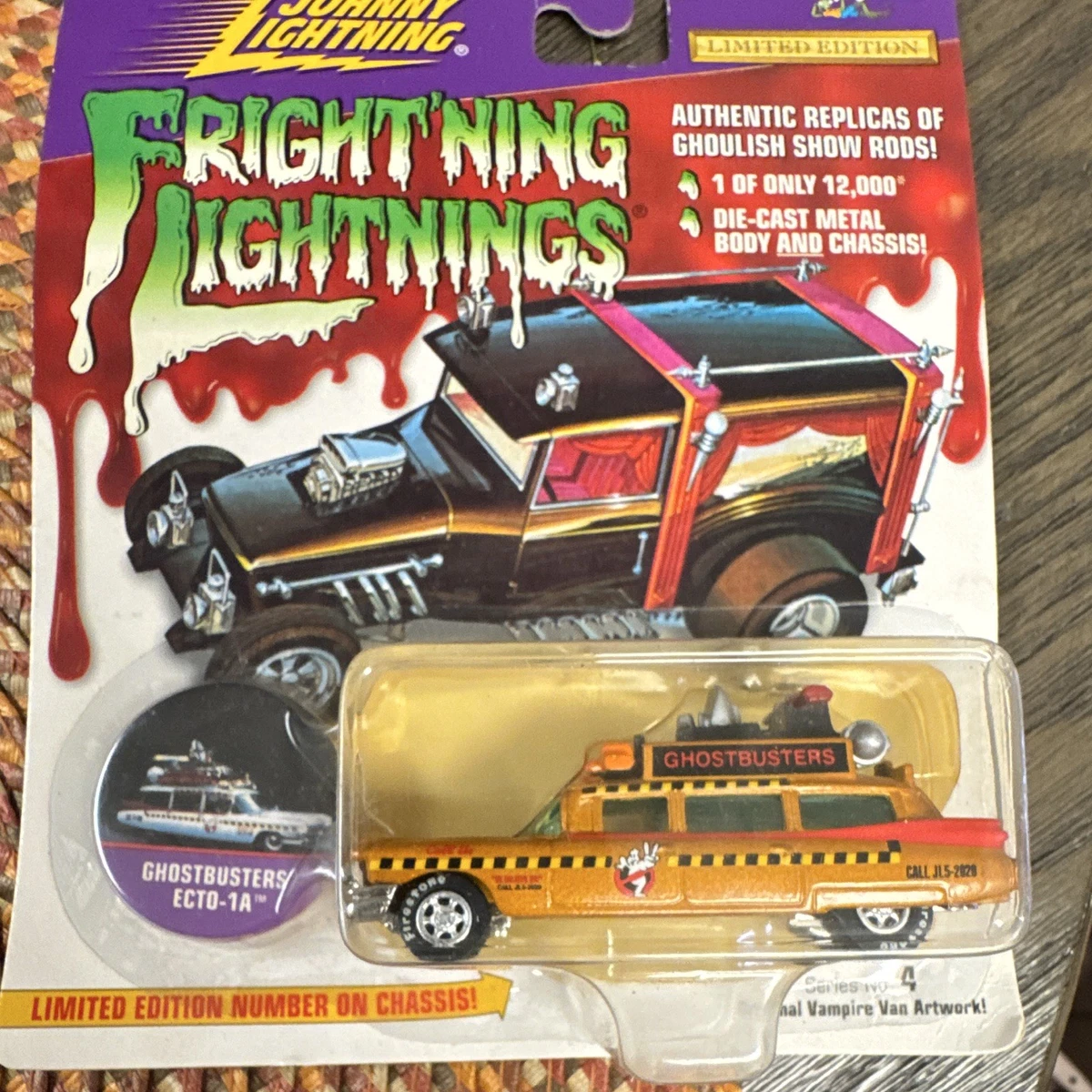 Johnny Lightning Fright'ning Lightnings Ghostbusters Diecast Cars