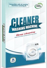 Washing Machine Cleaner Tablets, 24 Pack  Deep Cleaning Tablets for Top  Front L