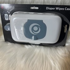 Diaper Wipes Holder with Spring Dispenser and Moisture Lock Seal 8 Inch Wide