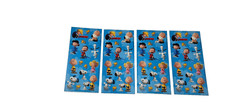 Hallmark Peanuts Snoopy  Charlie Brown Holiday Stickers 3 Packs Of 4 Sheets New