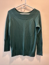 Ann Taylor Loft Women's Lightweight Sweater Size Small Green Business Casual