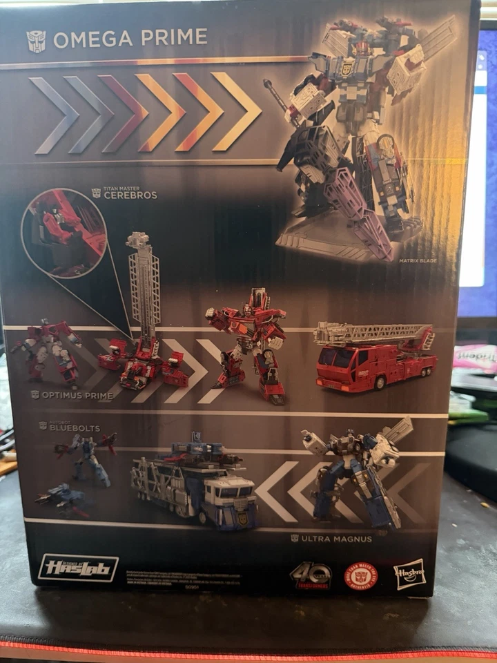 Hasbro Haslab Transformers OMEGA PRIME All Tiers New & Sealed - Image 2 of 2