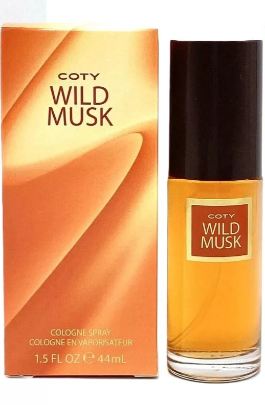 Coty Wild Musk for Women 1.4 oz Cologne Spray original Authentic