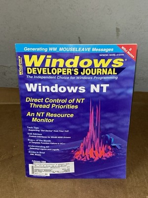 Windows Developer Journal 1999 Windows NT: Direct Control NT Thread Priorities