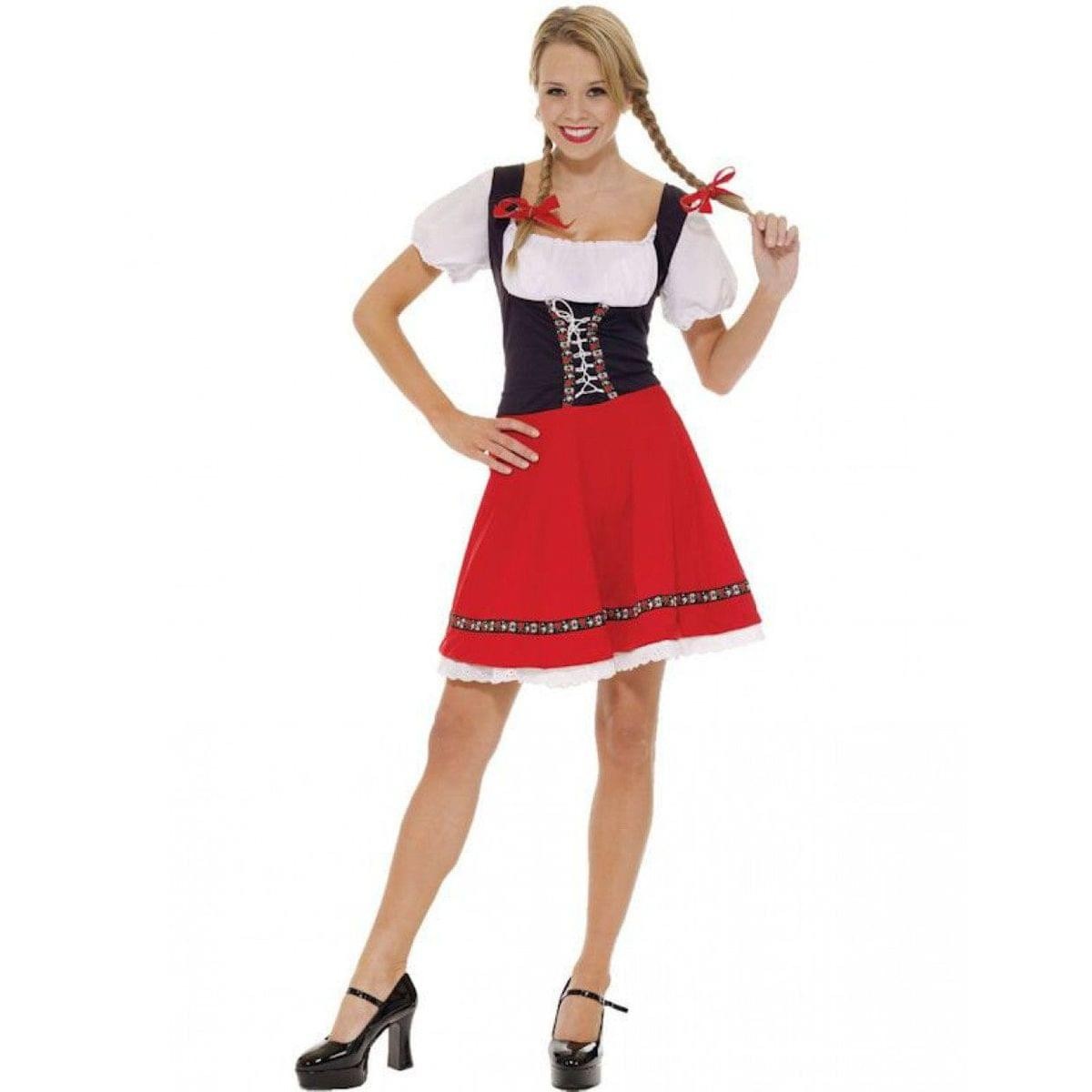 Disfraz de Heidi adulto