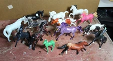 Lot of 14 Breyer Stablemates for Custom Body, Shelf or Play