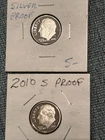 Roosevelt dimes proof 2010-S , 2010-S Silver
