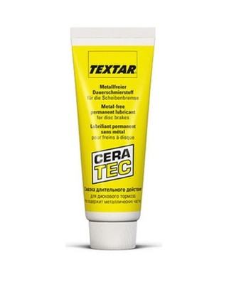 Textar CeraTec 75Ml Tube Mounting Paste Universal Lubricant Anti Squeak Paste