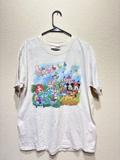 Vintage Disneyland T Shirt White Parks
