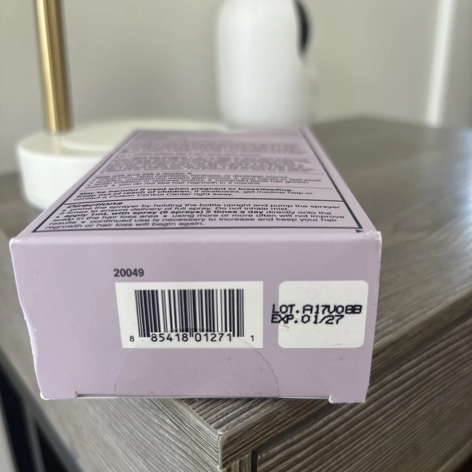 Keranique Women's Topical Solution, USP Hair Regrowth Treatment 1 Month Supply  - Image 3 of 4