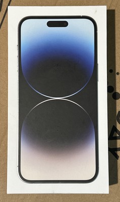 Apple iPhone 14 Pro Max 256GB A2651 Silver  BOX ONLY NO ACCESSORIES
