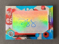 Kyle Long 2021 Elements Neon Signs Auto #ed 31/50