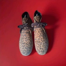   Desert Boot Animal Leo Print Bronx 40