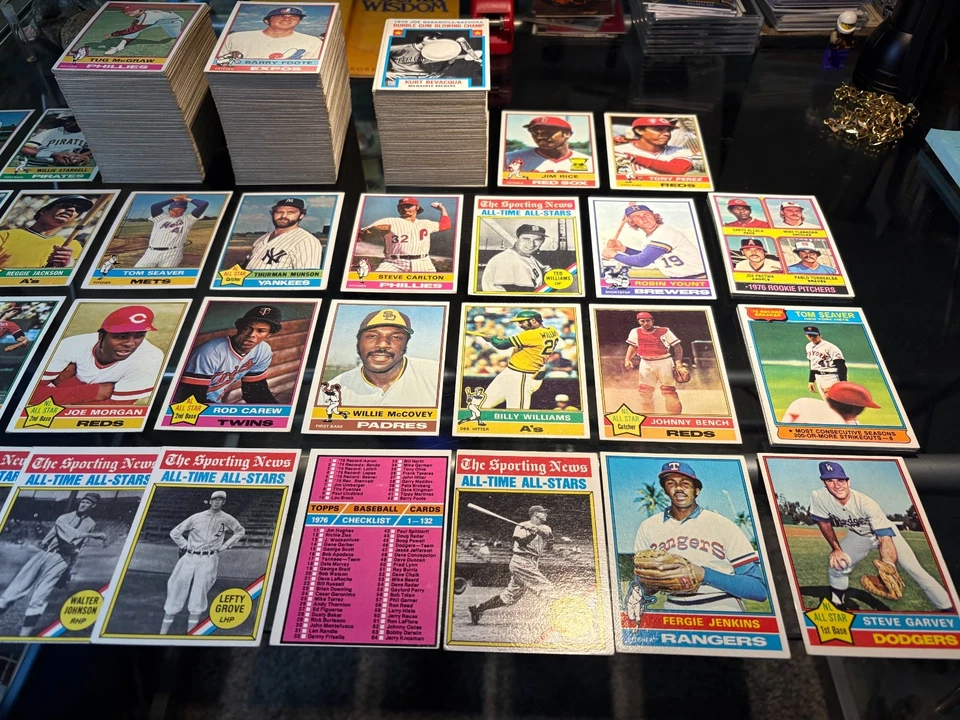 1976 TOPPS (502) БЕЙСБОЛЬНАЯ КАРТОЧКА *СТАРТОВЫЙ* НАБОР С TOM SEAVER CROSBY ДЕБЮТАНТ ЧИСТЫЙ!! - Изображение 3 из 4