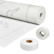 HEXIM 50m Armierungsgewebe 160g/m², Gewebeband 50mm, Fugendeckstreifen 50mm