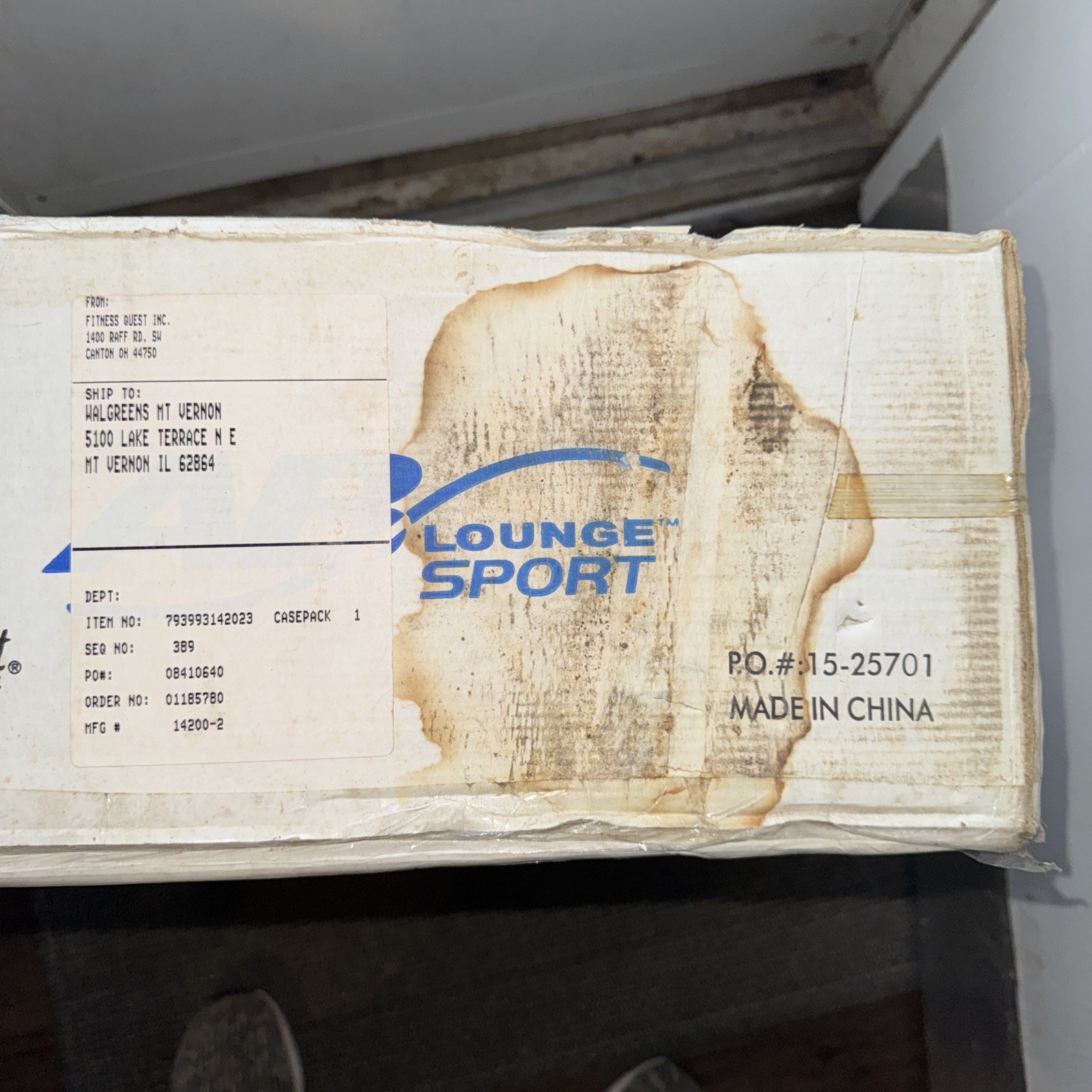 New Ab Lounge Sport Abdominal Core Exerciser Fitness Quest Back Decompression