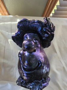 Mushroom Latex/Fiberglass Concrete or Plaster Mold 10" x 8"