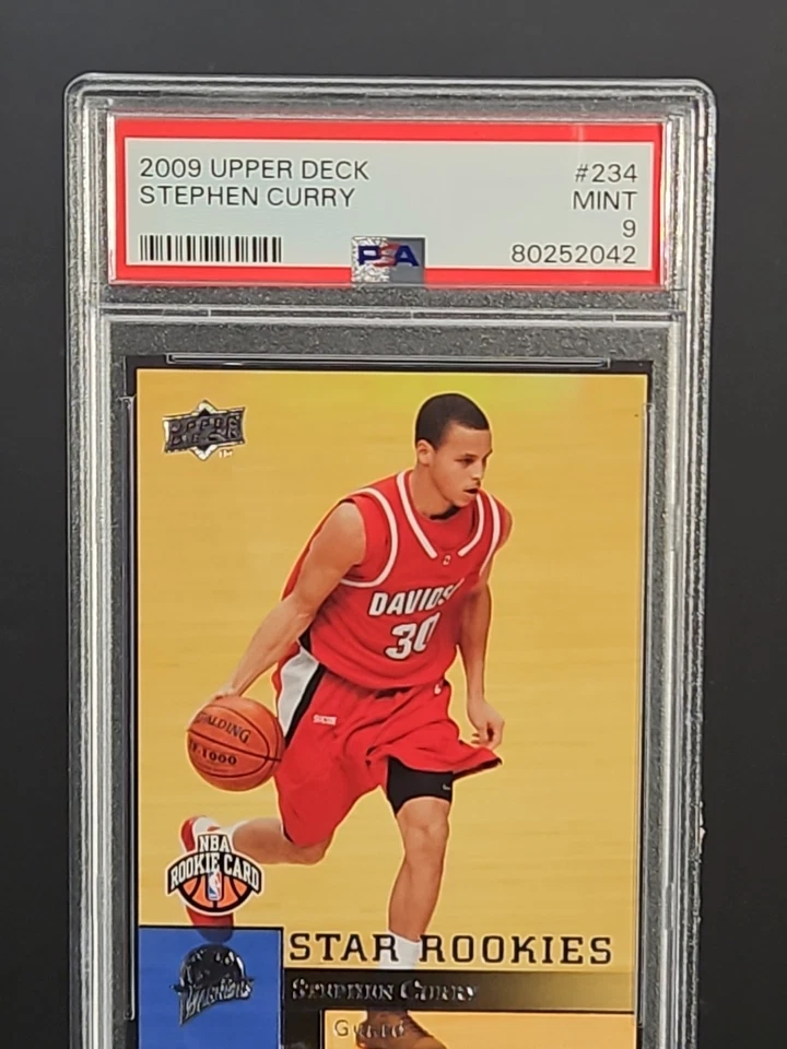 2009 Upper Deck  Stephen  Curry  Rookie card golden state warriors - Image 3 of 4