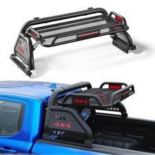 Roll Bar For Truck Bed W Cargo Basket Brake Light Fits Tacoma Colorado Ranger
