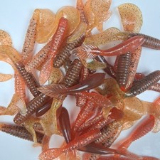 Assorted Soft Plastic Swimbaits Grubs Lot Bass Crappie Fishing Lures-Unbranded